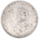 Silver Half Rupee Coin of King George V of Bombay Mint of 1924.