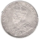 Silver Half Rupee Coin of King George V of Bombay Mint of 1925.