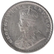 Silver Half Rupee Coin of King George V of  Calcutta Mint of 1925. 