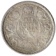 Silver Half Rupee Coin of King George V of Calcutta Mint of 1927.