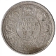 Silver Half Rupee Coin of King George V of Calcutta Mint of 1930.