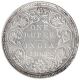 Silver One Rupee Coin of Victoria Queen of Bombay Mint of 1862. 