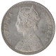 Silver One Rupee Coin of Victoria Empress of Bombay Mint of 1885