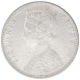 Silver One Rupee Coin of Victoria Empress of Bombay Mint of 1890.