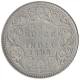 Silver One Rupee Coin of Victoria Empress of Bombay Mint of 1898.