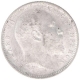 Silver One Rupee Coin of King Edward VII of  Bombay Mint of 1907.