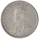 Silver One Rupee Coin of King George V of Calcutta Mint of 1911.