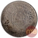 Silver One Rupee Coin of King George V of Bombay Mint of 1922.