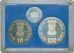 Republic India Proof Set of Bombay Mint of 1982.