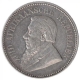 Silver Two and Half Shillings of South Africa of Johannes Paulus Kruger of 1897.