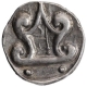 Silver Coin of Kingdom of Dvaravati of Thailand.