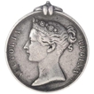 Silver Indian General Service Medal of Queen Victoria.