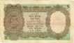 Five Rupees Bank Note Signed By C D Deshmukh of King Goerge VI of 1944.