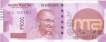 Error Two Thousand Rupees Bank Note of Republic India.