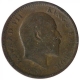 Error Copper One Quarter Anna Coin of King Edward VII.