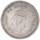 Error Silver One Rupee Coin of King George VI of Bombay Mint of 1942.