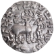 Extremely Rare Silver Drachma Coin of Amoghbuti of Kuninda Dynasty.