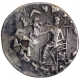 Rare Silver Drachma Coin of Antialcidas of Indo Greeks.