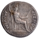 Silver Denarius Coin of Tiberius of Roman Empire.