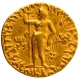 Rare Gold Dinar Coin of Vima Kadphises of Kushan Dynasty.