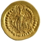 Extremely Rare Gold One Quarter Dinar Coin of Vasudeva I of Kushan Dyasty.