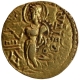 Very Rare Gold Dinar Coin of Samudragupta of Gupta Dynasty of Kacha type.