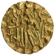 Rare Gold Dinar Coin of Sridharanarata of Samatata Region of Post Guptas.