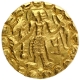 Gold Dinar Coin of Samatata Region of Post Guptas.