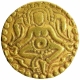 Gold Four and Half Masha Coin of Gangeya Deva of Kalachuries of Tripuri.