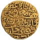 Gold Tanka Coin of Firuz Shah Tughluq of Tughluq Dynasty of Delhi Sultanate.