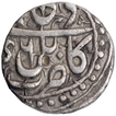 Silver Half Rupee Coin of Akbar of Kabul mint.