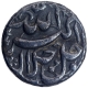 Silver Half Rupee Coin of  Akbar of Patna Mint.