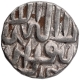 Silver Half Rupee Coin of Akbar.