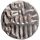 Silver Half Rupee Coin of Akbar.