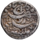 Silver One Rupee Coin of Akbar of Allahabad Mint.