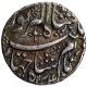 Silver One Rupee Coin of Jahangir of Lahore Mint.