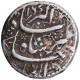 Silver Mule One Rupee Coin of Jahangir of Double Mint.