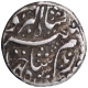 Silver Mule One Rupee Coin of Jahangir of Double Mint.