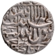 Silver Half Rupee Coin of Shahjahan of Surat Mint.