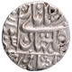 Silver Half Rupee Coin of Shahjahan of Surat Mint.