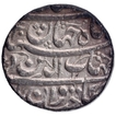 Silver One Rupee Coin of Shah Jahan of Ahmadabad Mint of Ardibihisht Month.