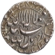 Silver One Rupee Coin of Shahjahan of Qandahar Mint.