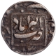 Silver Half Rupee Coin of Aurangzeb of Akbarabad Mint.