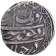 Silver One Rupee Coin of Aurangzeb Alamgir of Lakhnau Mint.