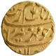 Gold Mohur Coin of Aurangzeb Alamgir of Golkonda Mint.