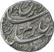 Silver One Rupee Coin of Farrukhsiyar of Shahjahanabad Dar ul khilafa Mint.