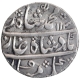 Silver One Rupee Coin of Muhammad Shah of Ausa Mint.