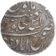 Silver One Rupee Coin of Muhammad Shah of Farukhabad Mint.