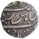 Silver One Rupee Coin of Ahmad Shah Bahadur of Imtiyazgarh Mint.