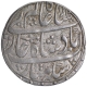 Silver One Rupee Nazarana Coin of Itawa Mint of Rohilkhand.